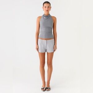 Peppermayo Exclusive - Oslo Mini Shorts - Grey